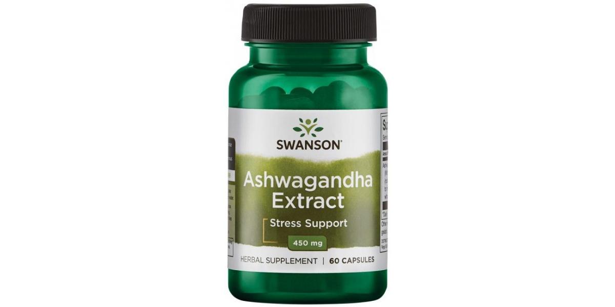 Swanson Ashwagandha Extract 450mg 60 caps 