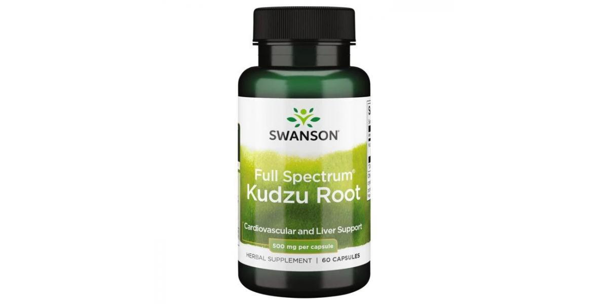 Swanson Full Spectrum Kudzu Root, 500mg 60 caps