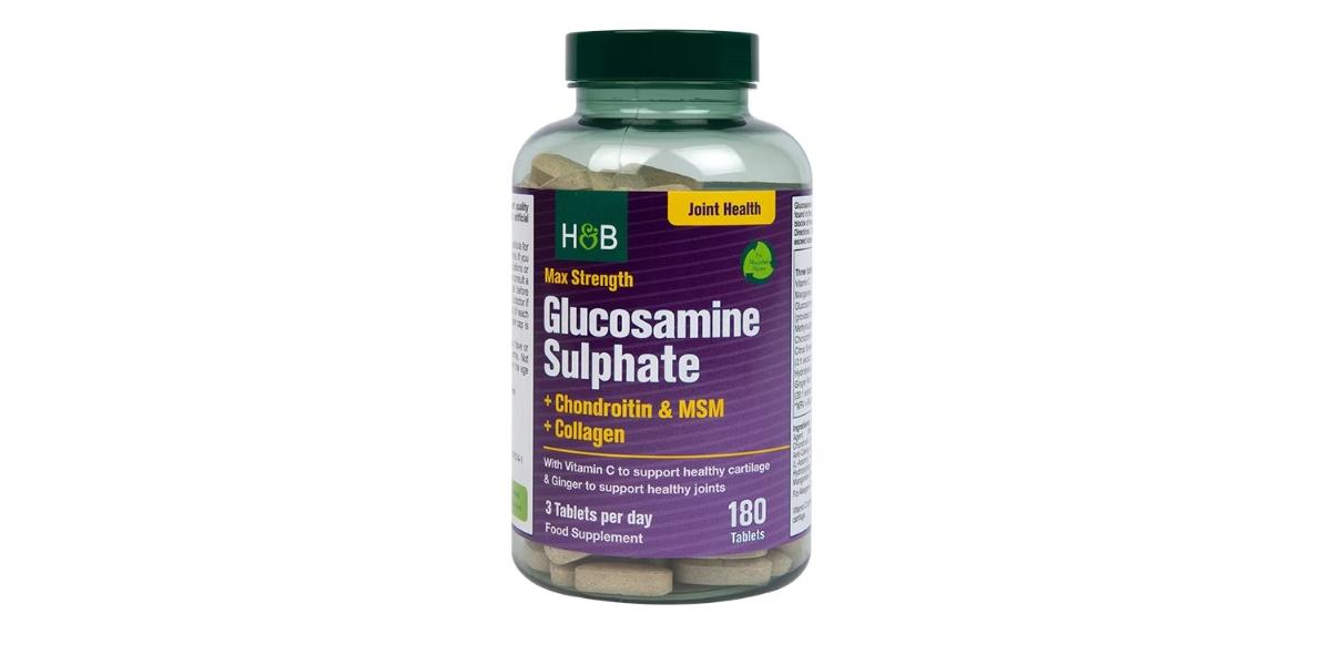Holland & Barrett Max Strength Glucosamine Sulphate + Chondroitin & MSM