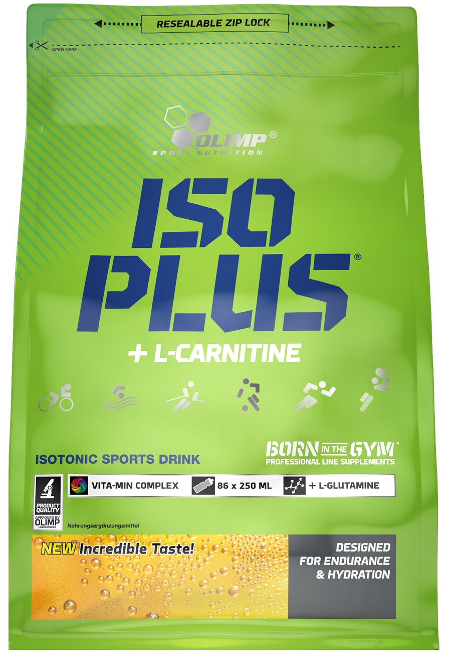 Olimp Nutrition - Iso Plus, Tropic Blue - 1505g