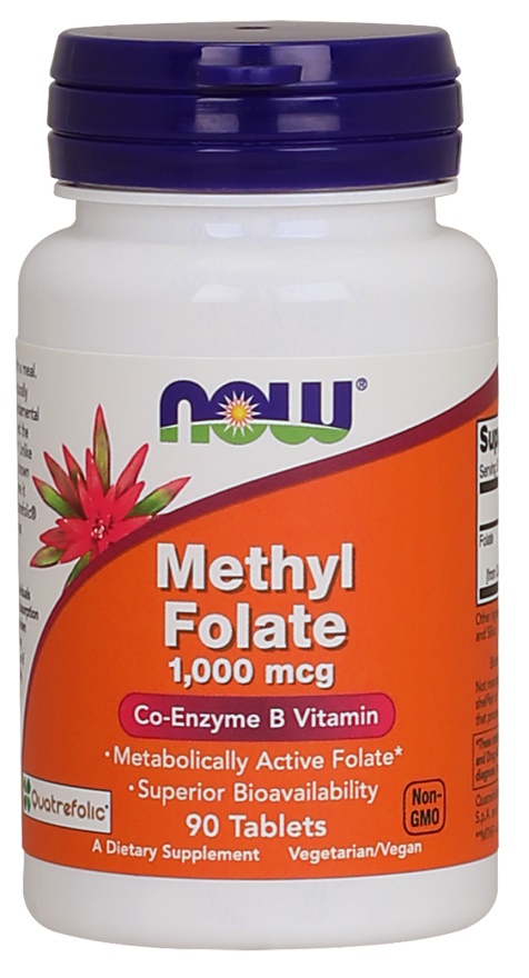Folat  Methylfolat, 1000 mcg  90 tabletter