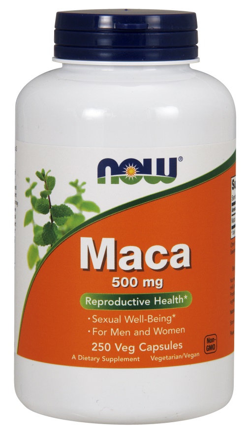 NOW Foods - Maca, 500mg - 250 vcaps