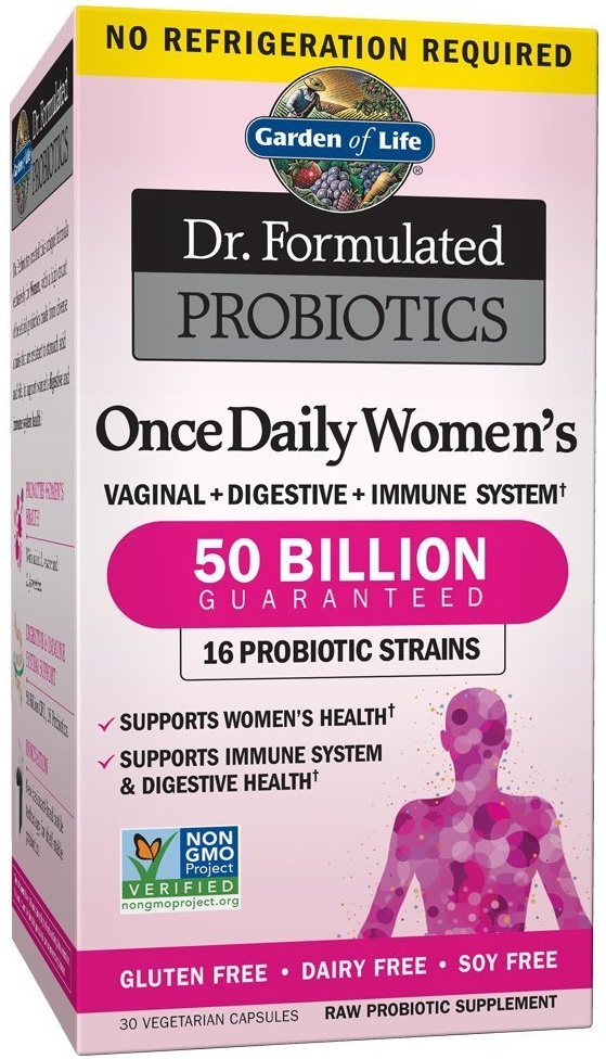 Dr. Formulated Probiotika én gang dagligt til kvinder  30 vcaps