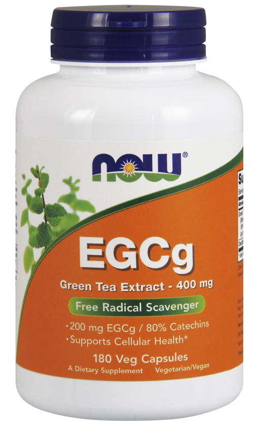 EGCg-grøn te-ekstrakt, 400 mg  180 vcaps