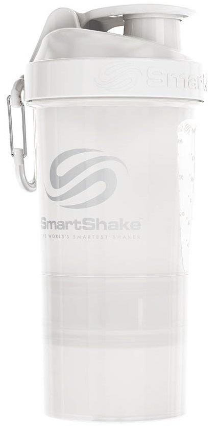 Shakers & flasker Original2Go, Pure White - 600 ml.