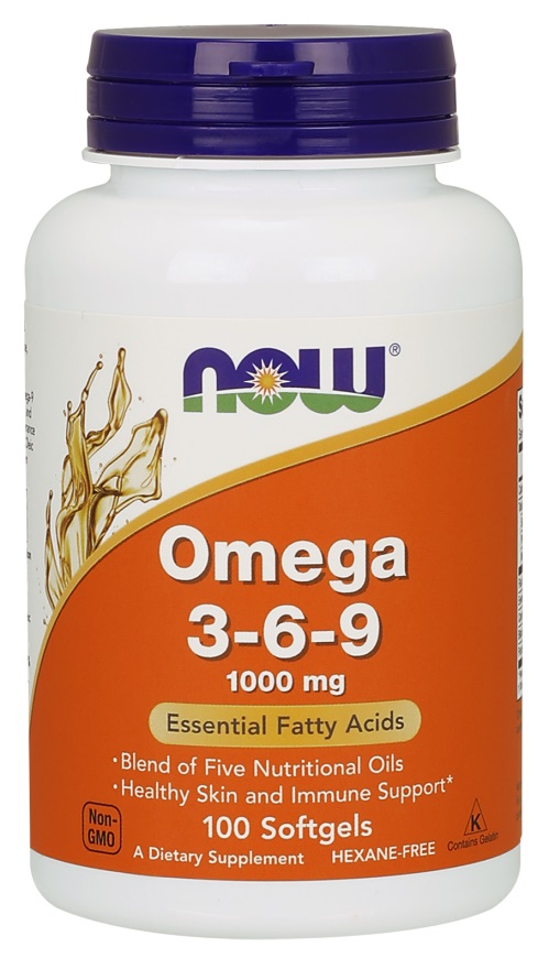 Omega 3-6-9, 1000 mg  100 bløde kapsler