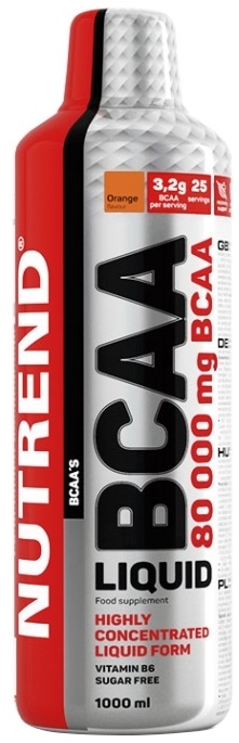 Nutrend - BCAA Liquid, Orange - 1000 ml.