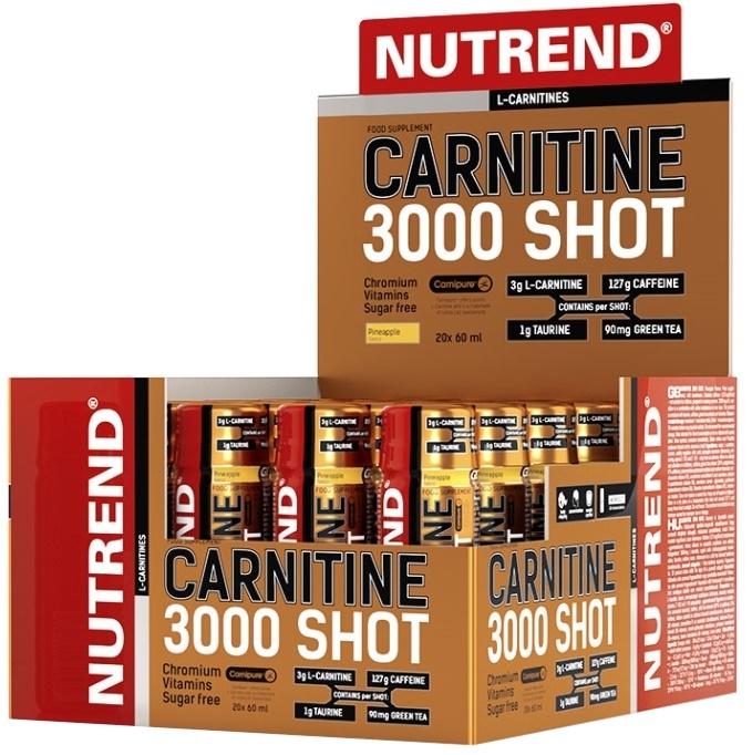 Nutrend - Carnitine 3000 Shot Orange 20 x 60 ml