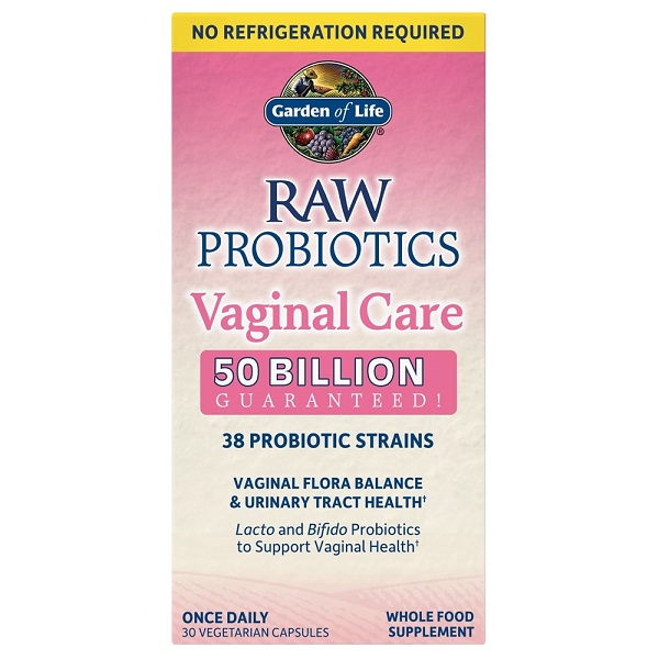 Probiotika til kvinder  Raw Probiotics Vaginal Care (Shelf-Stable) - 30 veg. kapsler
