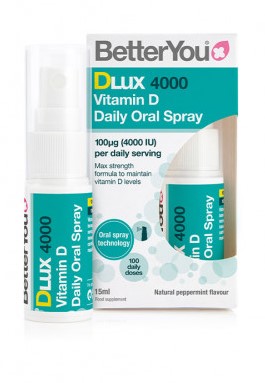 D3 DLux 4000 Daglig D-vitamin-mundspray, naturlig pebermynte 15 ml