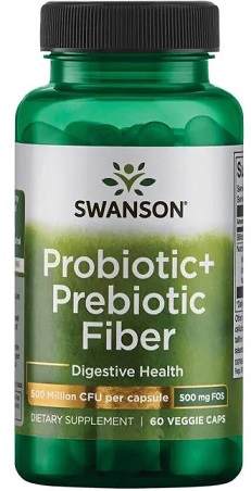 Probiotika med flere stammer  Probiotisk+ præbiotisk fiber  60 vcaps