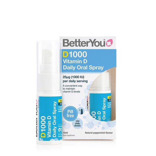 D3 D1000 Daglig vitamin D-mundspray 15 ml.