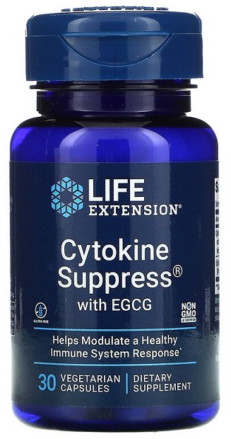 Grøn te-ekstrakt  Cytokine Suppress with EGCG - 30 veg. kapsler