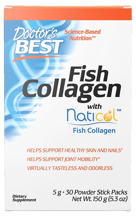 Marint kollagen  Fish Collagen with Naticol Fish Collagen - 30 stick packs
