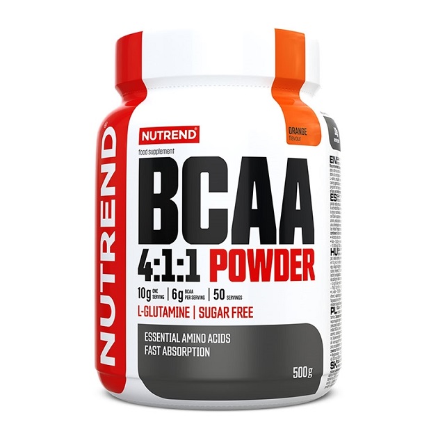 Nutrend - BCAA 4:1:1 Powder, Orange - 500g