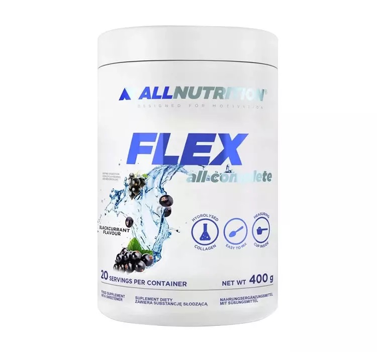 Kollagen  Flex All Complete, Blackcurrant - 400g