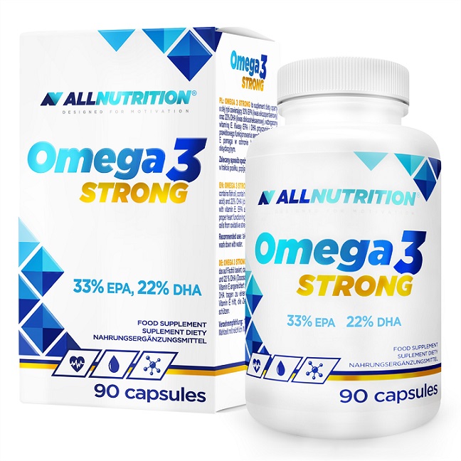 Omega-3 fiskeolie  Omega 3 Strong  90 kapsler