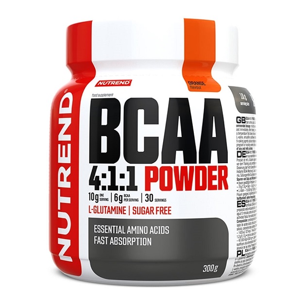 Nutrend - BCAA 4:1:1 Powder, Orange - 300g