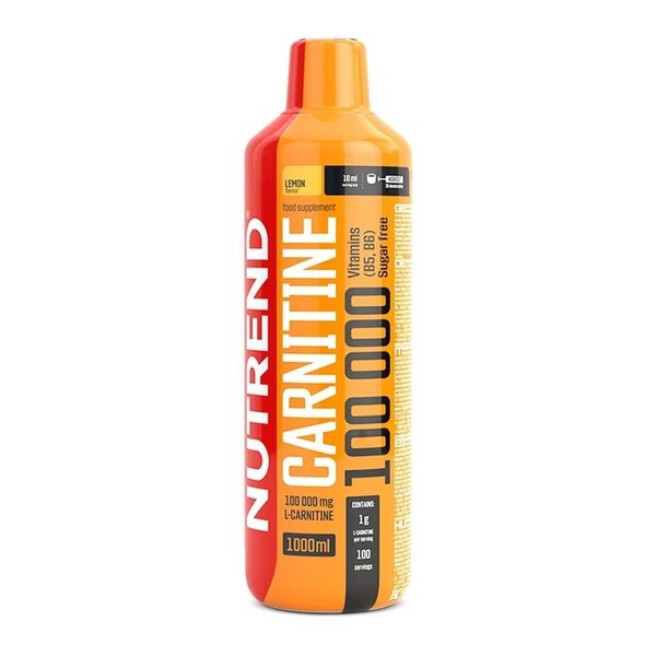 Nutrend - Carnitine 100 000, Lemon - 1000 ml.