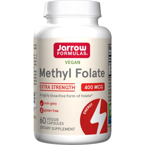 Folat  Methylfolat, 400 mcg  60 vcaps