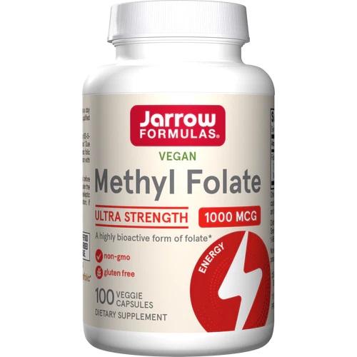 Folat  Methylfolat, 1000 mcg  100 vcaps