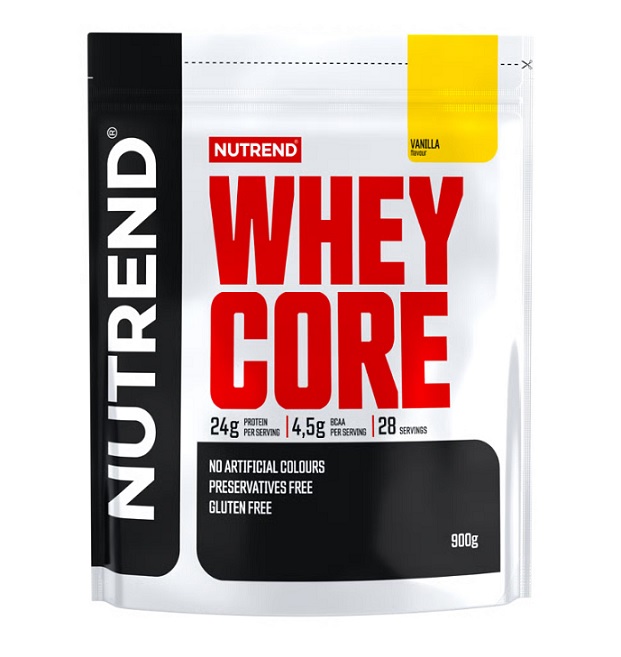Valleprotein Whey Core, Vanilla - 900g