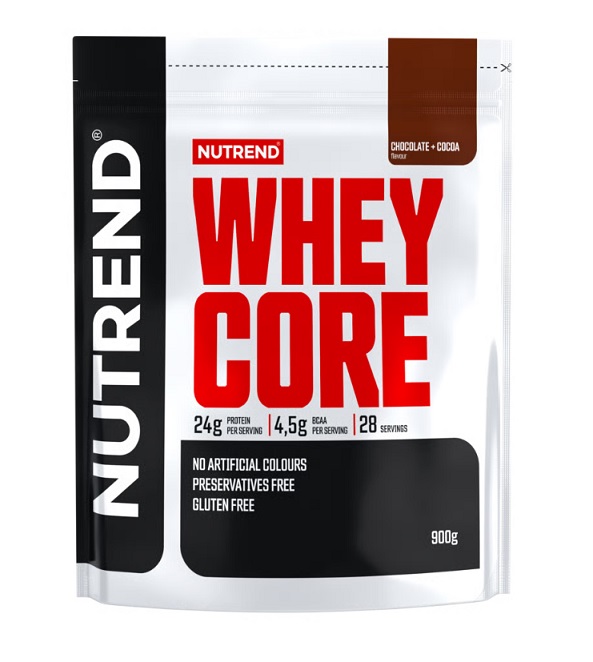 Valleprotein Whey Core, Chocolate + Cocoa - 900g