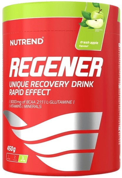 Nutrend Regener, Fresh Apple - 450 g pulver
