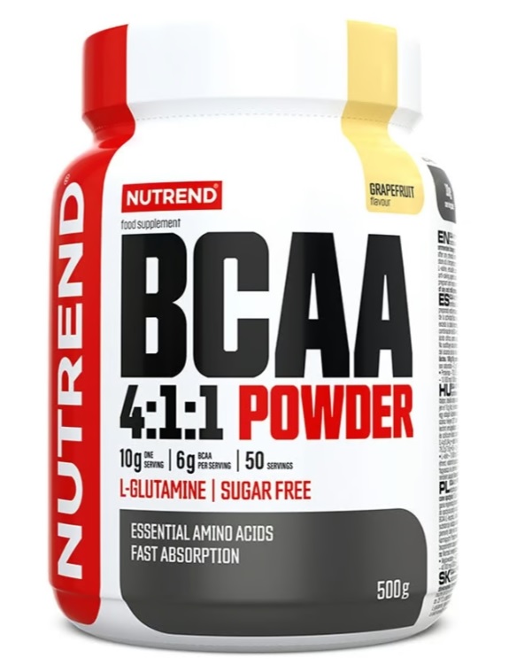Nutrend - BCAA 4:1:1 Pulver, Grapefrugt - 500g