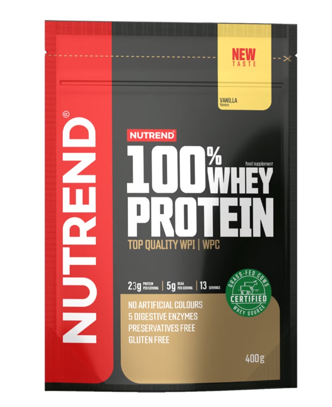 Valle Nutrend 100% Whey Protein, Vanilla - 400 g pulver