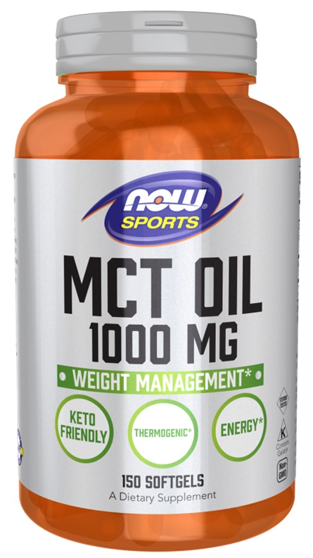 MCT-olie  MCT Oil, 1000mg - 150 bløde kapsler