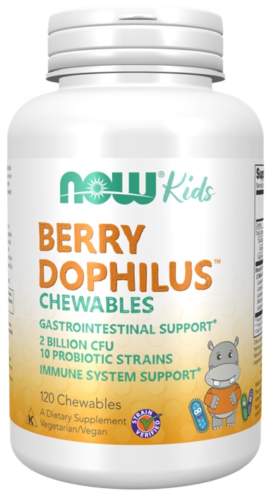 Probiotika til børn  BerryDophilus Kids Chewables - 120 chewables