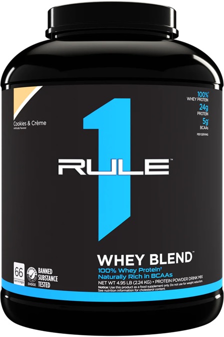 Rule One - R1 Whey Blend, Cookies & Creme - 2240g