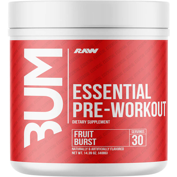 Raw Nutrition - CBUM Essential Pre-Workout, Fruit Burst - 408g