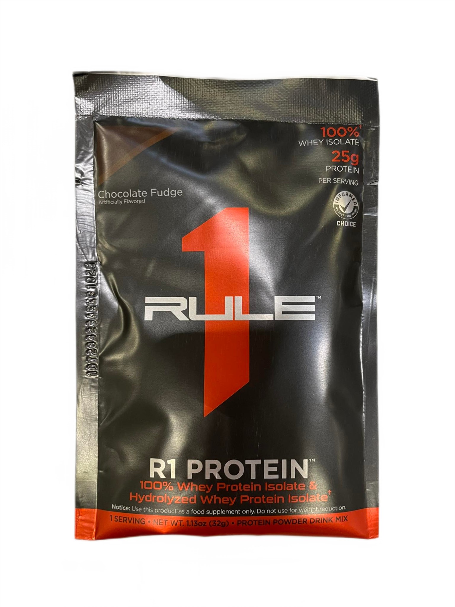 Valleisolat Rule1 R1-proteinprøve (1 stk., chokoladefudge)