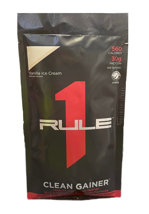 Vægtøgingsprodukter Rule One R1 Clean Gainer, Chocolate Fudge 50g (1 serving)