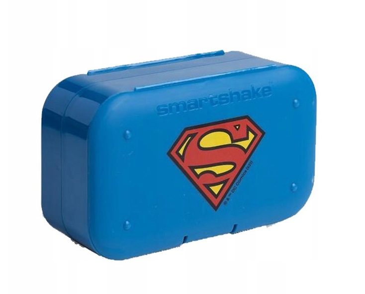 SmartShake - Pill Box Organizer, 2-pack - DC Superman