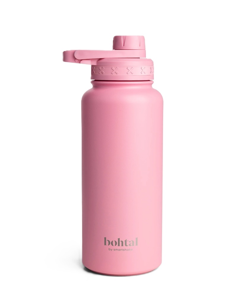 Shakers & flasker Bohtal Insulated Sports Bottle, Pink - 960 ml.