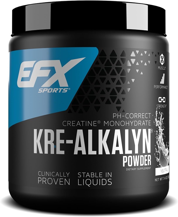 EFX Sports - Kre-Alkalyn Pulver, Uden Smag 210g