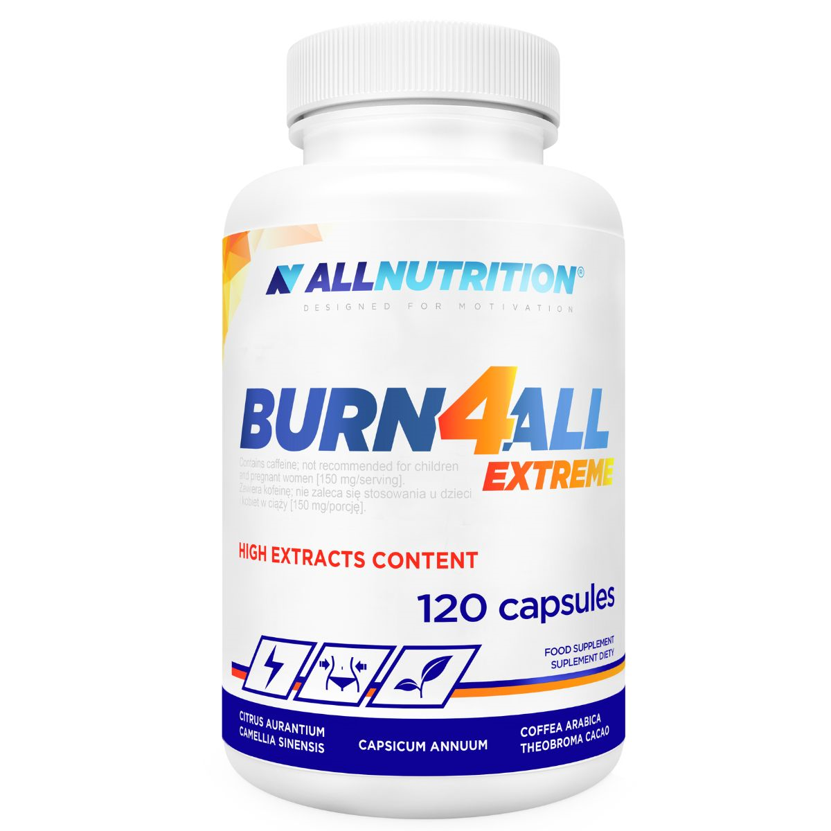 Allnutrition - Burn4ALL Extreme - 120 caps