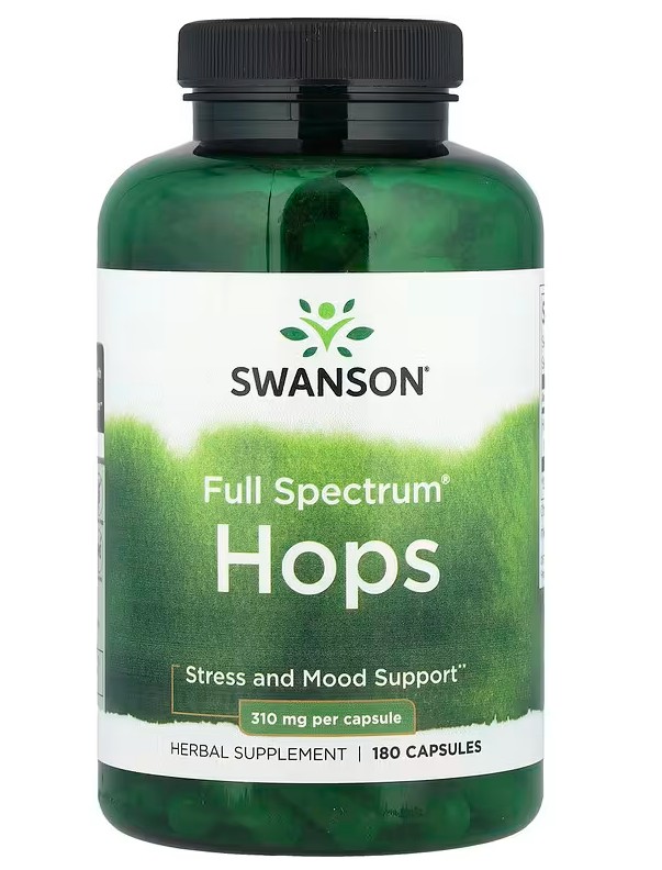Full Spectrum Hops, 310mg (EAN 087614119526) - 180 kapsler