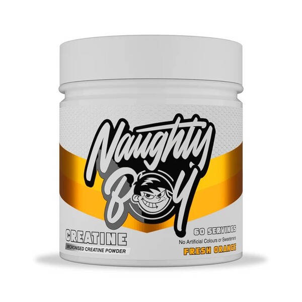 Naughty Boy - Creatine, Fresh Orange - 300g
