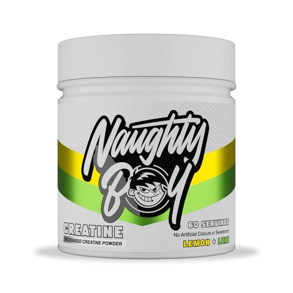 Naughty Boy - Creatine, Lemon + Lime - 300g