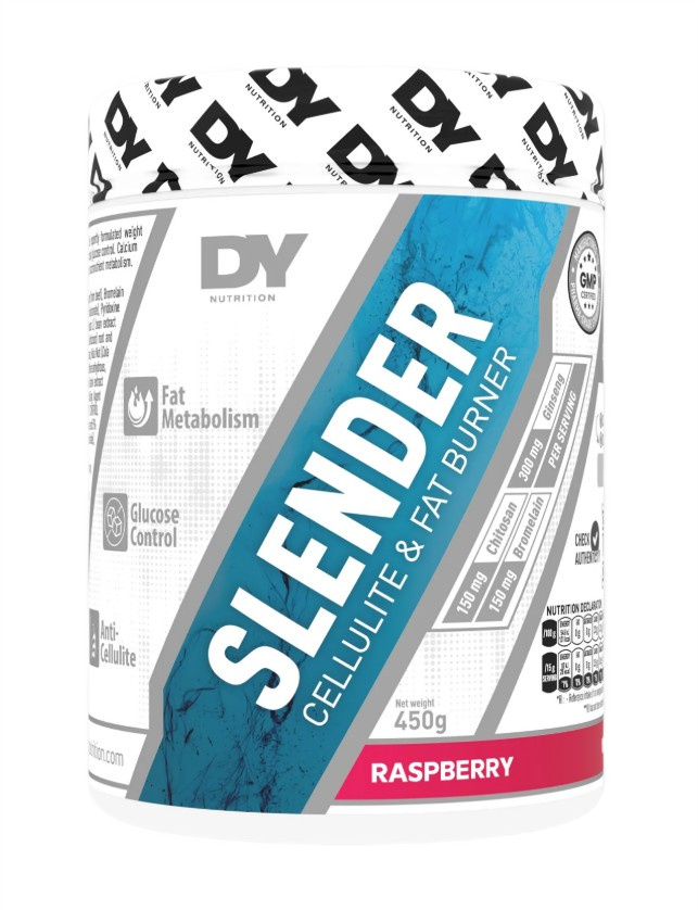 Dorian Yates - Slender Cellulite & Fat Burner, Raspberry - 450g