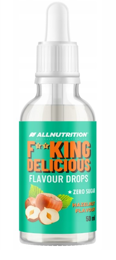 Allnutrition - Fitking Delicious Flavour Drops, Hazelnut - 50 ml.