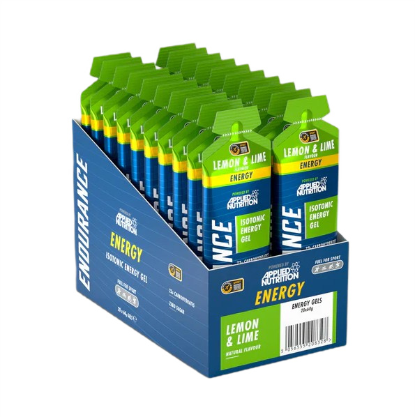Applied Nutrition - Endurance Energy Isotonic Energy Gel, Lemon & Lime - 20 x 60g
