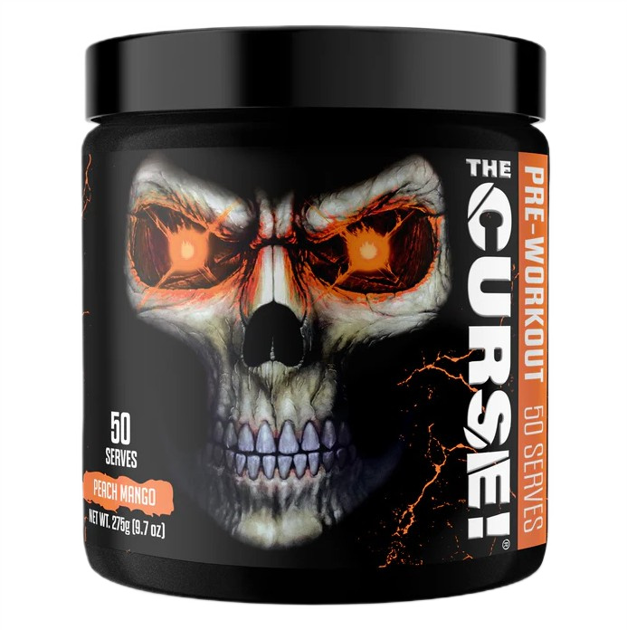 Præ-træningsprodukt med stimulerende virkning The Curse!, Peach Mango - 275g