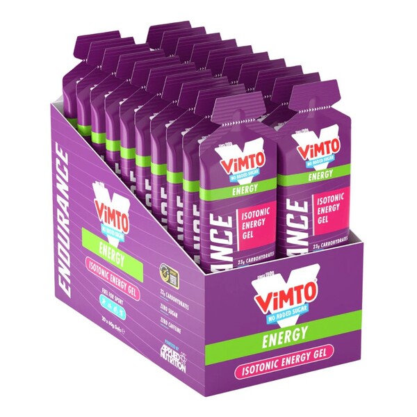 Applied Nutrition - Endurance Energy Isotonic Energy Gel, Vimto - 20 x 60g
