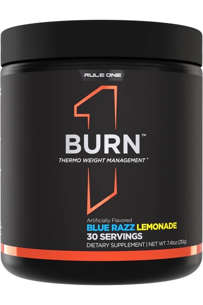 Rule One - Burn, Blue Razz Lemonade - 210g