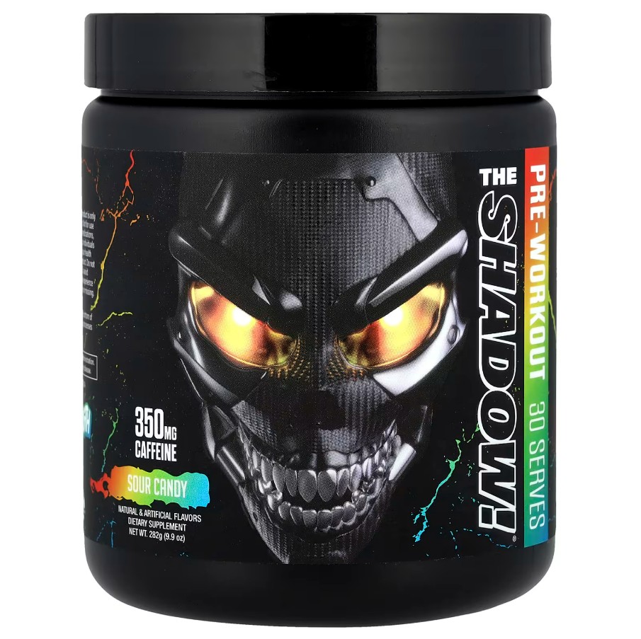 Præ-træningsprodukt med stimulerende virkning The Shadow!, Sour Candy - 282g